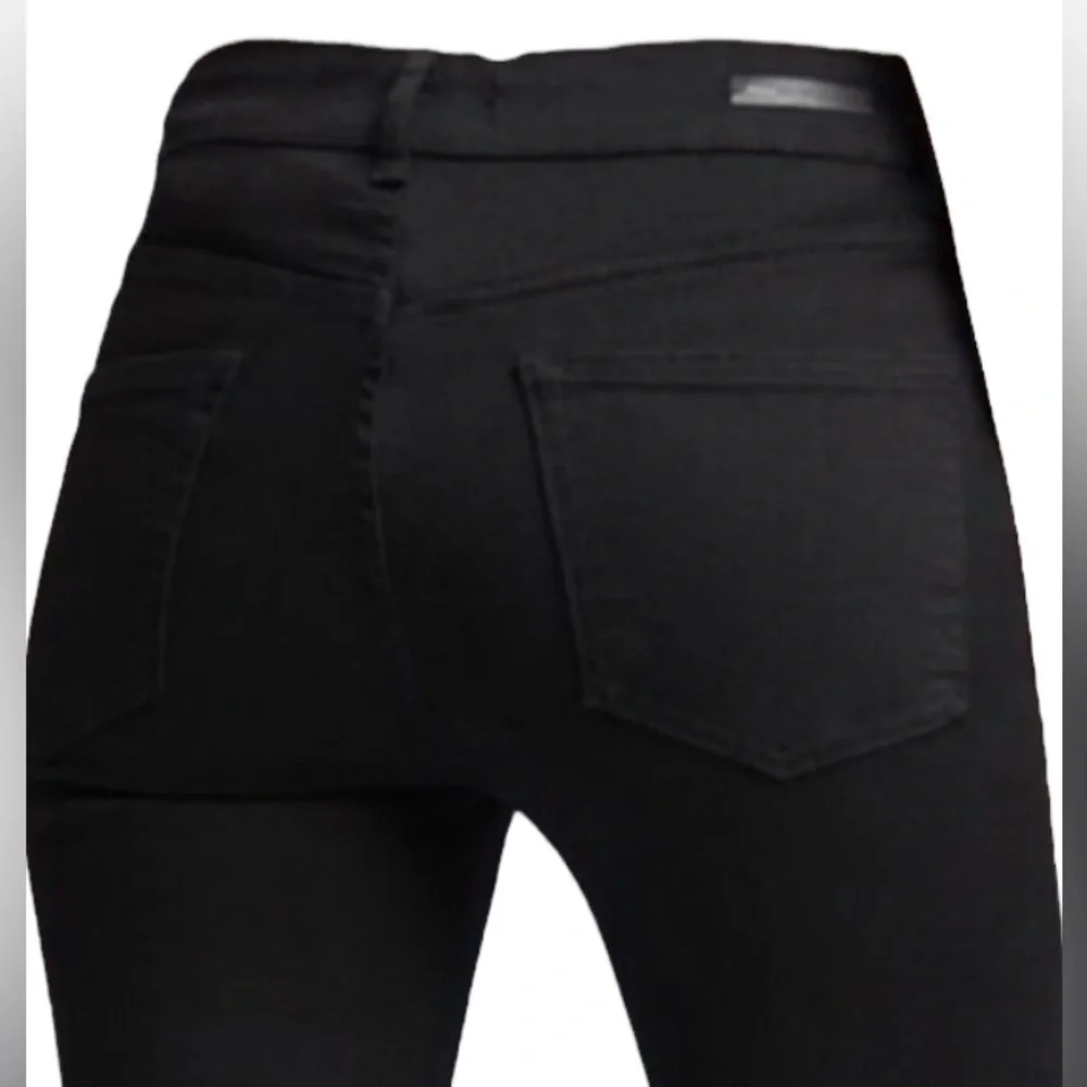 Anthropologie Pilcro and the Letterpress Jeans High Rise Skinny Black Denim  25 - Picture 2 of 14